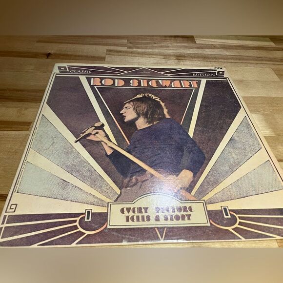 Source Unknown Other - Rod Stewart vinyl record, Every Picture Tells a Story album, excellent condition